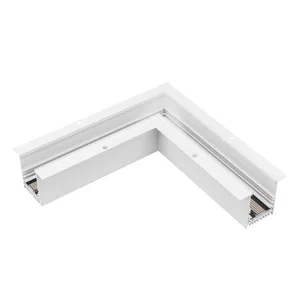 Коннектор угловой MAG-CON-4560-F-L90 (WH, 5LN) (Arlight, IP20 Металл, 5 лет)