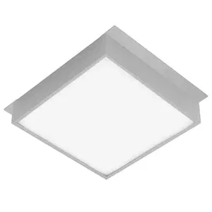 Светильник DL-GRIGLIATO-S190x190-24W Warm3000 (GR, 100 deg, 230) (Arlight, IP40 Металл, 5 лет)