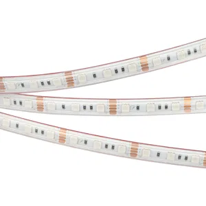Лента герметичная RTW-PS-B60-12mm 12V RGB (14.4 W/m, IP67, 5060, 5m) (Arlight, 14.4 Вт/м, IP67)