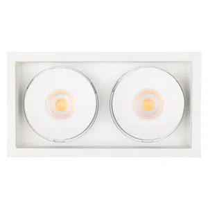 Светильник CL-SIMPLE-S148x80-2x9W Day4000 (WH, 45 deg) (Arlight, IP20 Металл, 3 года)