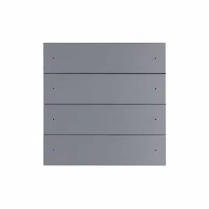 INTELLIGENT ARLIGHT Кнопочная панель SMART-DMX512-801-22-8G-8SC-DIM-IN Grey (230V, 2.4G) (IARL, IP20 Пластик, 5 лет)