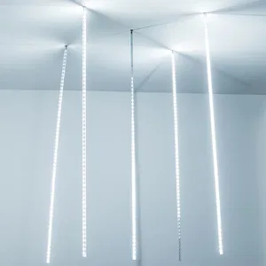 Светодиодная гирлянда ARD-ICEFALL-CLASSIC-D12-1000-5PCS-CLEAR-120LED-LIVE WHITE (230V, 11W) (Ardecoled, IP65)
