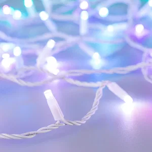 Светодиодная гирлянда ARD-STRING-CLASSIC-10000-WHITE-100LED-LIVE RGB-DMX (24V, 10W) (Ardecoled, IP65, 1 год)