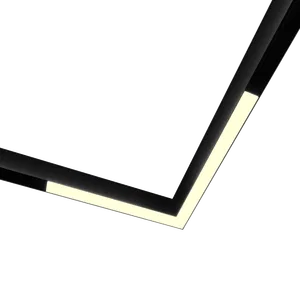 Светильник HOKASU OneLine LF Angle (ral9003/330mm/330mm/LT70 — 4K/20W/120deg)