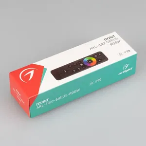 Пульт ARL-1022-SIRIUS-RGBW Black (4 зоны, 2.4G) (Arlight, IP20 Пластик, 3 года)