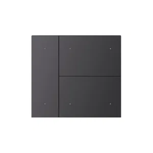 INTELLIGENT ARLIGHT Накладка панели KNX-23-3G-SUF Dark Grey (Backlight) (IARL, IP20 Металл, 2 года)