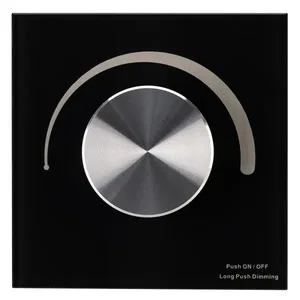 Панель Rotary SMART-P28-DIM Black (12-24V, 2.4G) (Arlight, IP20 Пластик, 5 лет)