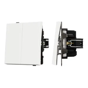 Механизм выключателя управления шторами SWT-TENDO-MKR2-SFPL-WH (230V, 10A) (Arlight, Матовый белый)
