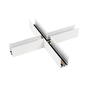 Коннектор крестовой MAG-CON-4563-X90 (WH) (Arlight, IP20 Металл, 5 лет)