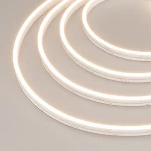 Лента герметичная MOONLIGHT-SIDE-A120-06x12mm 24V Warm3000 (9.6 W/m, IP65, 5m, wire x2) (Arlight, Вывод прямой, 3 года)
