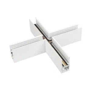 Коннектор крестовой MAG-CON-4592-X90 (WH) (Arlight, IP20 Металл, 5 лет)