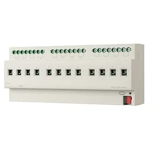 INTELLIGENT ARLIGHT Релейный модуль KNX-7123-82-DRO-DIN (BUS, 12x16A, KNX Secure) (IARL, IP20 Пластик, 2 года)