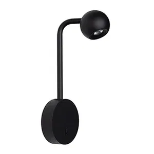 Светильник SP-OTTORI-LONG-WALL-6W Warm3000 (BK, 30 deg, 230V) (Arlight, IP20 Металл, 3 года)