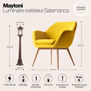 Ландшафтный светильник Outdoor O031FL-01BR