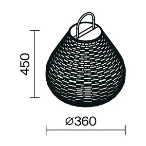 Светильник на солнечной батарее Outdoor OSL599FL-L5B3K
