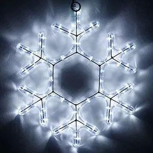Фигура светодиодная ARD-SNOWFLAKE-M7-450x375-108LED White (230V, 6.5W) (Ardecoled, IP65, 1 год)