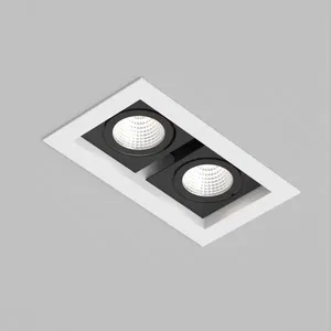 Светильник CL-KARDAN-S180x102-2x9W Day (WH, 38 deg) (Arlight, IP20 Металл, 3 года)