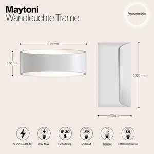 Настенный светильник (бра) Maytoni C806WL-L5W