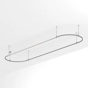 Основание ART-APRIORI-OVAL-ROD-400-4000x1000 (TN) (Arlight, IP20 Металл, 3 года)