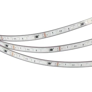 Лента герметичная DMX-PS-B60-12mm 24V RGB-PX6 (14 W/m, IP67, 5060, 5m) (Arlight, -)