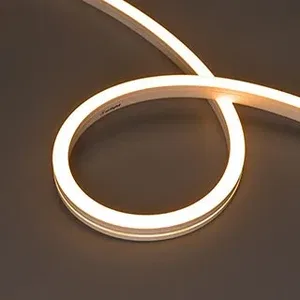 Лента герметичная MOONLIGHT-SIDE-A140-12x17mm 24V Warm2400 (9.6 W/m, IP67, 5m, wire x2) (Arlight, Вывод боковой, 3 года)