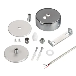 Подвес токопроводящий ARL-SL-ROUND-D70-360deg вертикальный (Arlight, провод 2x0.5)
