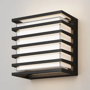 Уличный настенный светильник Outdoor O020WL-L10B4K