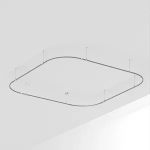 Основание ART-APRIORI-QUADRAT-SOFT-ROD-400-3500x3500 (TN) (Arlight, IP20 Металл, 3 года)