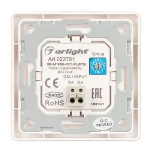 INTELLIGENT ARLIGHT Роторная панель DALI-233-1G-MIX-IN (BUS, DT8, Backlight) (Arlight, -)