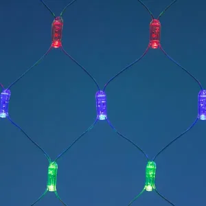 Светодиодная гирлянда ARD-NETLIGHT-CLASSIC-2000x1500-CLEAR-288LED RGB (230V, 18W) (Ardecoled, IP65)
