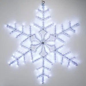 Фигура светодиодная ARD-SNOWFLAKE-M3-920x920-432LED White (230V, 27W) (Ardecoled, IP65, 1 год)
