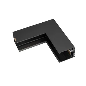 Коннектор угловой MAG-CON-2538-L90-INT (BK, внутренний) (Arlight, IP20 Металл, 5 лет)