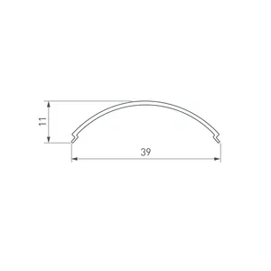 Экран SL-KANT-H30 ROUND OPAL (Arlight, Пластик)