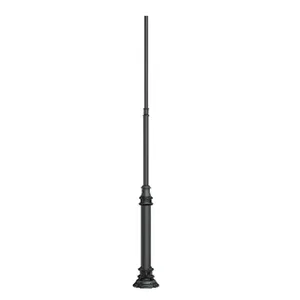 Опора фланцевая OXOR-OT3-DE-D160-L3000 (BK) (Arlight, Сталь)