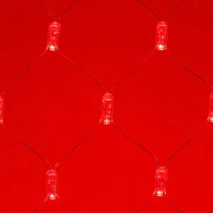 Светодиодная гирлянда ARD-NETLIGHT-CLASSIC-2000x1500-CLEAR-288LED Red (230V, 18W) (Ardecoled, IP65)