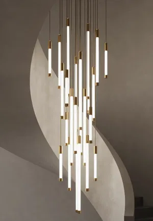 Светодиодная длинная люстра HOKASU (Dia1050мм 36 lights) 3К