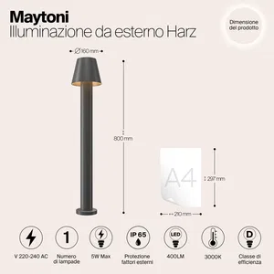 Ландшафтный светильник Outdoor O421FL-L5GF