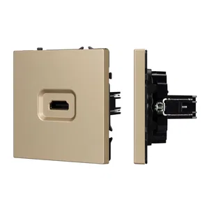 ARL NOBE Розетка HDMI софт-тач золотой песок SCT-MHD1-SFPL-GD (Arlight, -)
