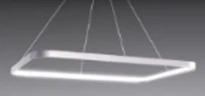 Люстра LED подвесной прямоугольник L60*W40CM "ДЕТСКАЯ ДЛЯ МАЛЬЧИКА стиль современный" + димм/пульт