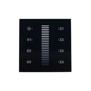 Панель Sens SR-2830A-RF-IN Black (220V,DIM,4 зоны) (Arlight, IP20 Пластик, 3 года)