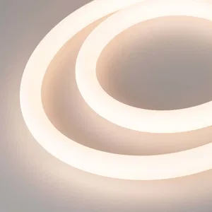 Лента герметичная MOONLIGHT-TOP-M768-D25mm 24V White-MIX 360deg (14.4 W/m, IP65, 2216, 5m, wire x1) (Arlight, Вывод прямой, 3 года)