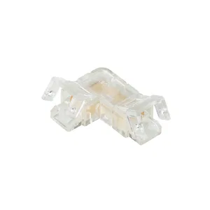 Коннектор угловой FIX-MONO-5mm-2pin-STS (Arlight, Прозрачный)