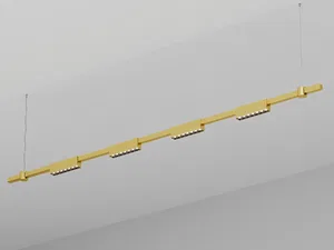 Подвесной светильник HOKASU PL11 (GOLD/2000mm – 190mm/3K/14W/40deg)