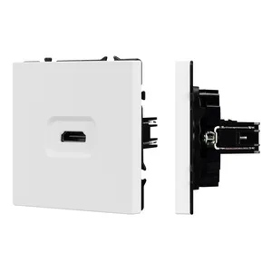 ARL NOBE Розетка HDMI софт-тач белый кварц SCT-MHD1-SFPL-WH (Arlight, -)