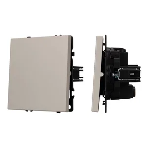 ARL NOBE Выключатель перекрёстный 1 кл софт-тач кашемир SWT-MKX1-SFPL-CA (250V, 10A) (Arlight, -)
