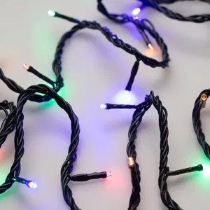 Светодиодная гирлянда ARD-STRING-HOME-5000-GREEN-50LED-LIVE RGB (230V, 3.5W) (Ardecoled, IP20, 1 год)