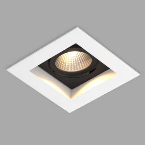 Светильник CL-SNODO-LUM-S102x102-9W Warm3000 (WH-BK, 38 deg) (Arlight, IP20 Металл, 3 года)