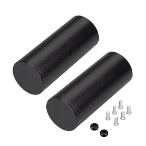 Заглушка ROUND-D36-360 BLACK с отверстием (Arlight, Металл)