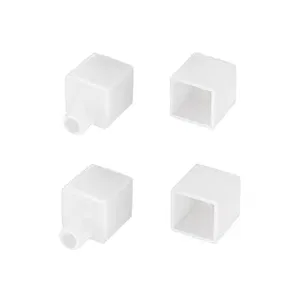Заглушка WPH-FLEX-1414-TOP WHITE с отверстием (Arlight, Силикон)