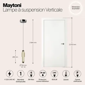 Подвесной светильник Maytoni MOD308PL